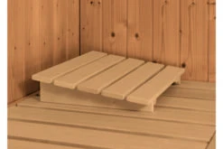 KARIBU Bodin Sauna, Naturbelassen, Fichte, 210 X 165 X 202 Cm, Fronteinstieg,mit Klarglastür SETmit Ofen 4,5 KW Ext. Strg. Easy -Doppler Verkäufe 30927 5 08.jpg