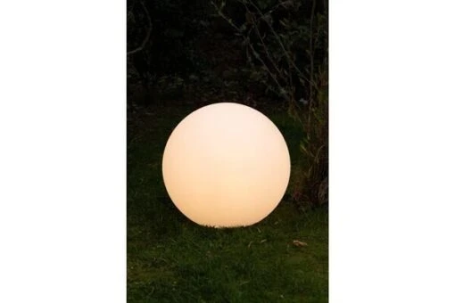 OUTFLEXX Exklusivmodell Shining Globe Dekoleuchte, Polyethylen, 50x48,5 Cm, Inkl. Fassung Und LED-Leuchtmittel -Doppler Verkäufe 31291 02.jpg