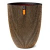 Pflanzvase 'Groove', Gold, Ø 43 X H 41 Cm -Doppler Verkäufe 3210104117 pflanzvase groove 116907