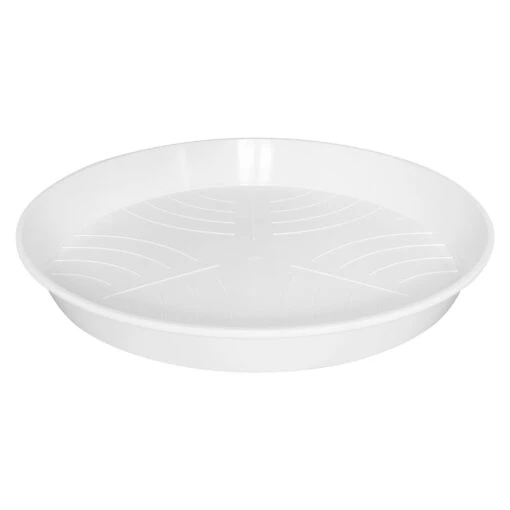 Untersetzer Standard, Polypropylen, Robust, Für Innen Und Außen. -Doppler Verkäufe 3220100901 Untersetzer Standard weiss D45xH5cm 3220100902 Untersetzer Standard weiss