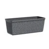 Poétic Blumenkasten Casa Mesh, Granit -Doppler Verkäufe 3230100891 Bewaesserungskasten CasaMesh granit 75x20xH18cm 15 5Ltr 38901